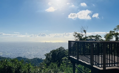 海抜600m駐車場