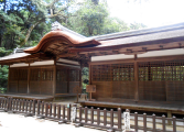 摂社 出雲建雄神社拝殿（國寶）
