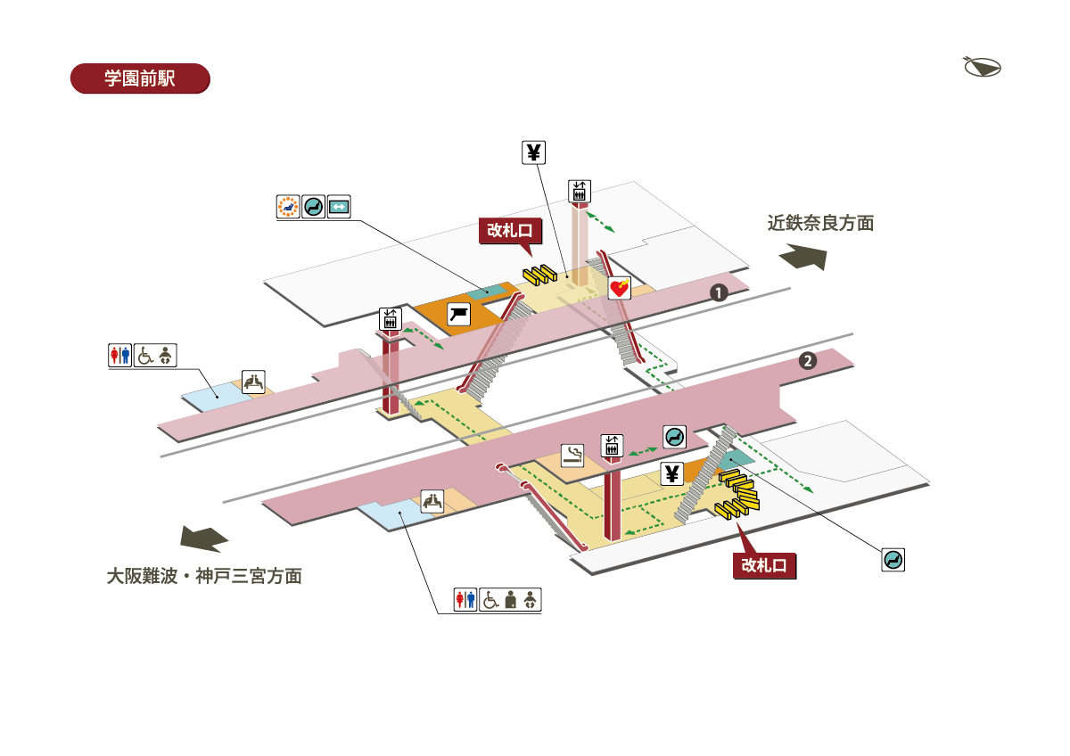 學園前駅