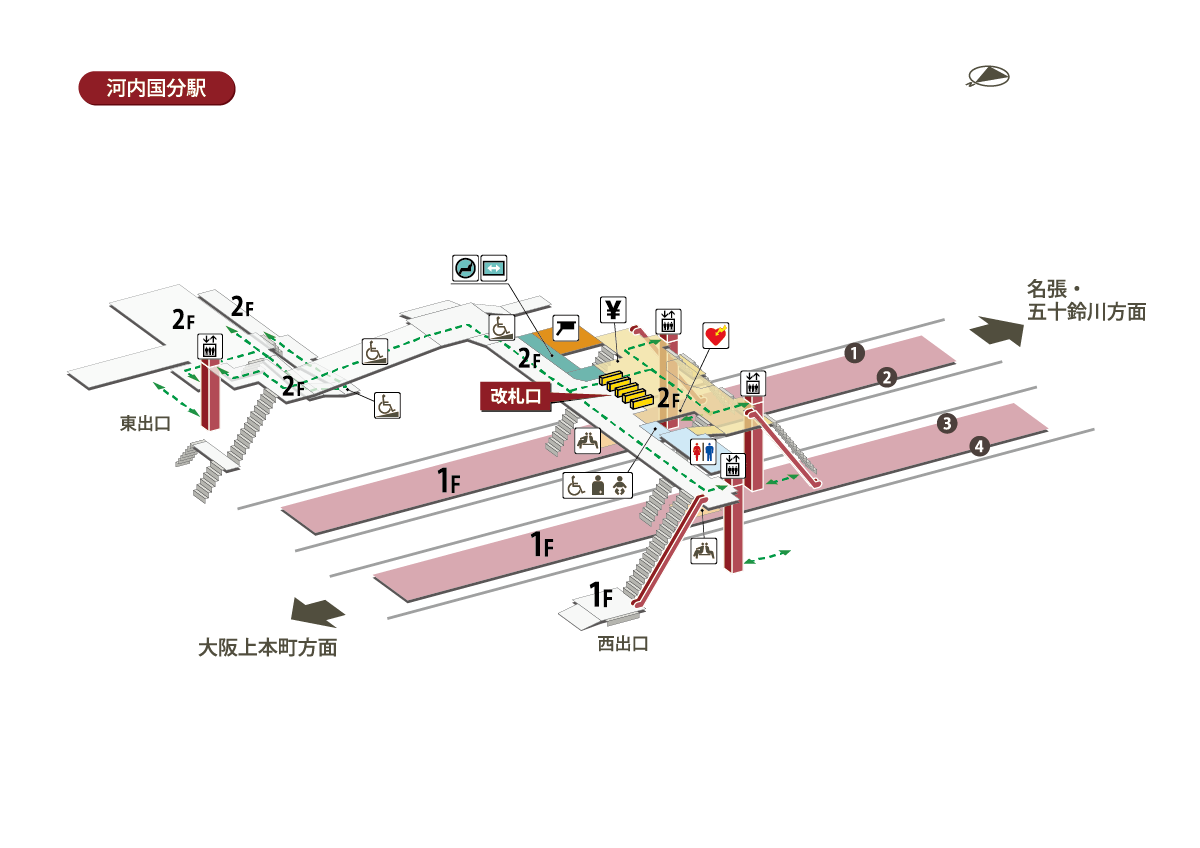 河內國分駅