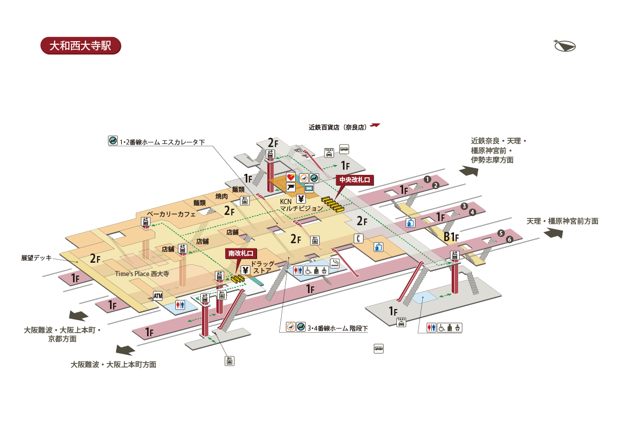大和西大寺駅