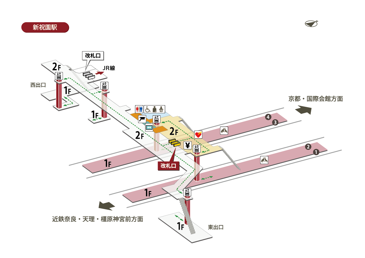 新祝園駅
