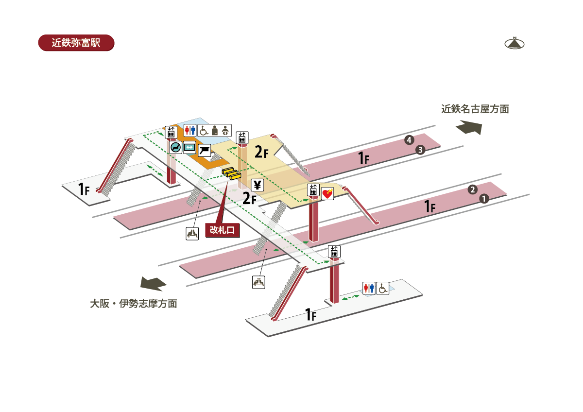 近鉄彌富駅